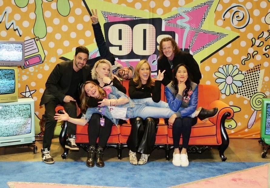 Mouseketeers at the inaugural 90s Con 2022