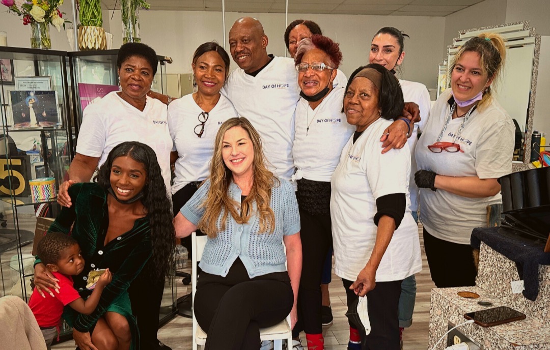 Day of Hope events providing domestic violence survivors with pampering, relaxation, and support