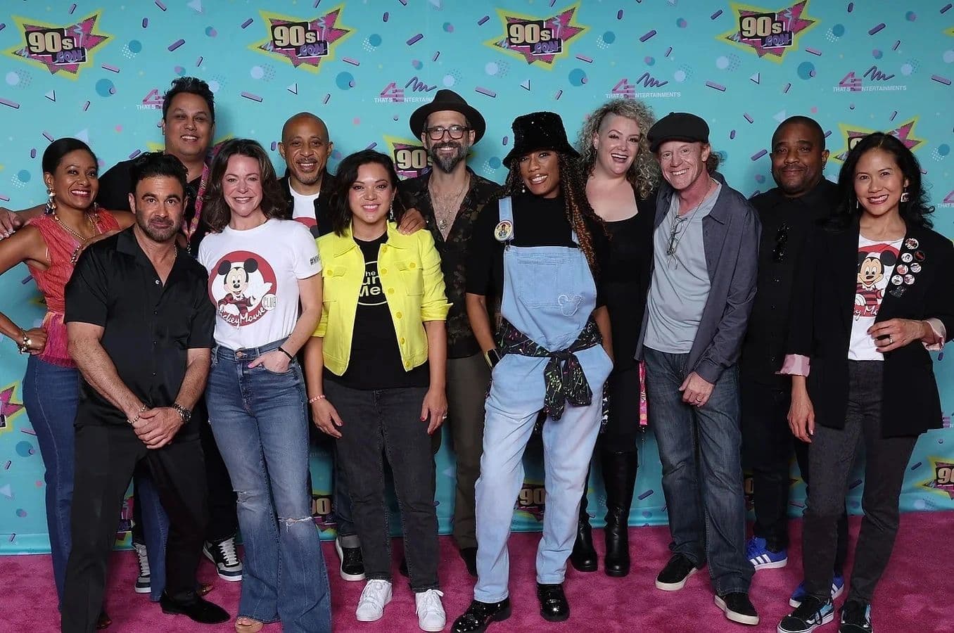 Reunited Mouseketeers at 90s Con